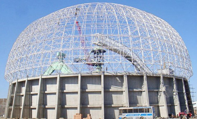 贺州圆形煤场网架