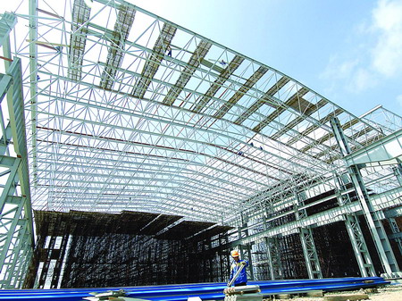 贺州船厂网架工程