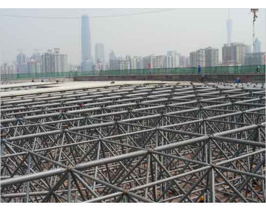 贺州新建铁路干线广州调度网架工程